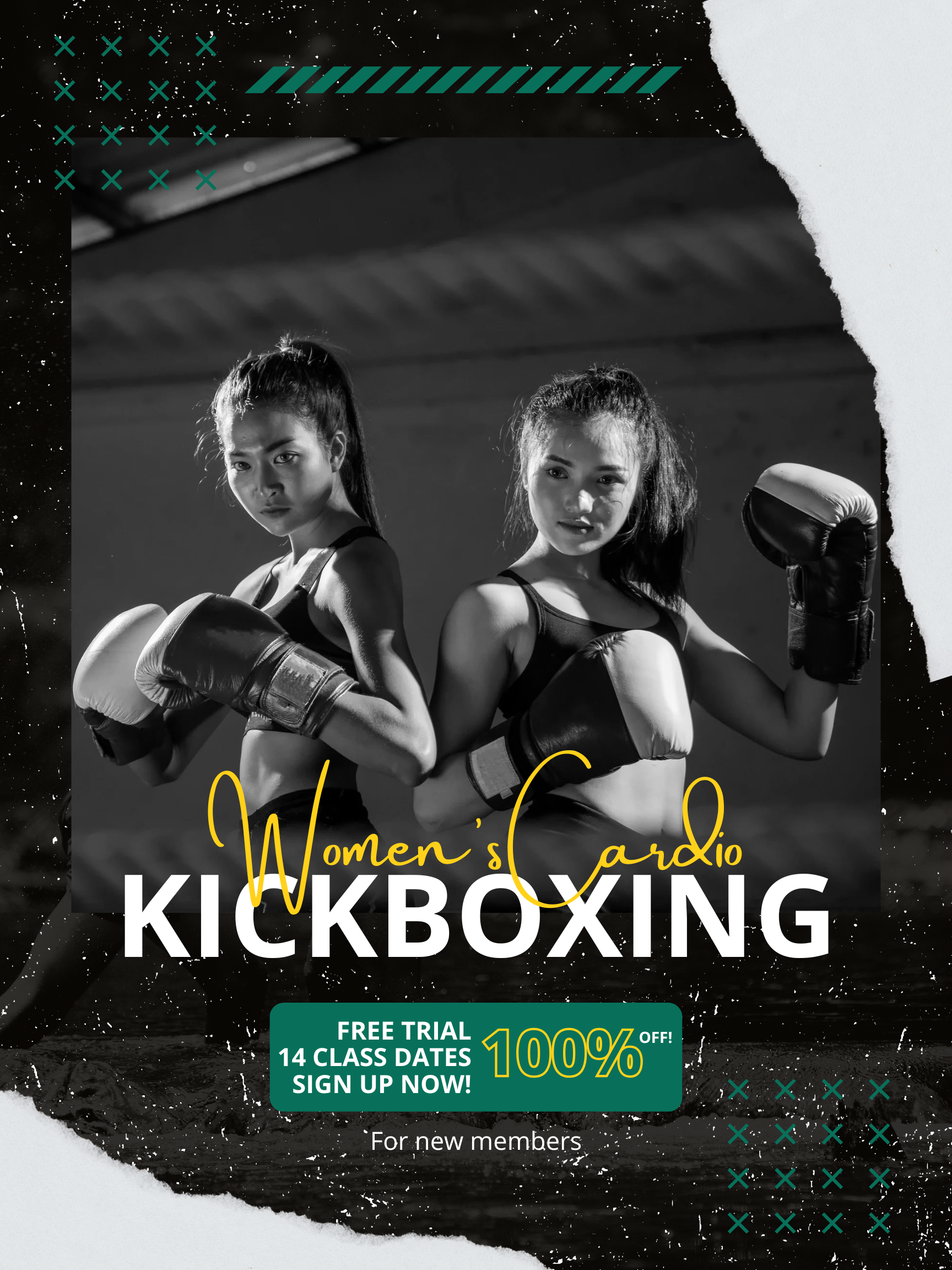 FREE WOMENS KICKBOXING 